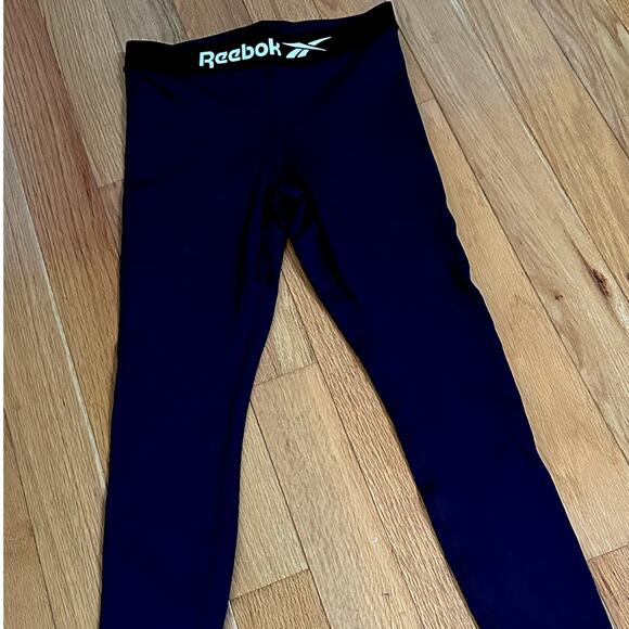 Reebok Women's Leggings, Black, Size Small - Picture 1 of 5